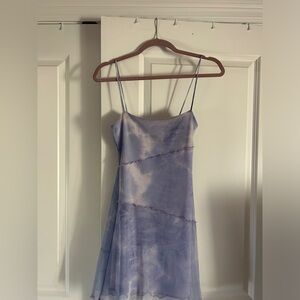 Lavender Spaghetti Strap Dress